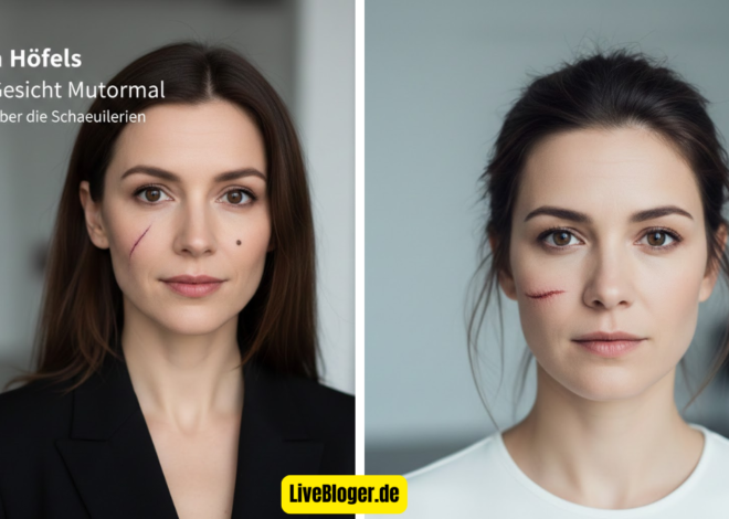 Alwara Höfels Narbe Gesicht Muttermal Wahrheit über die Schauspielerin