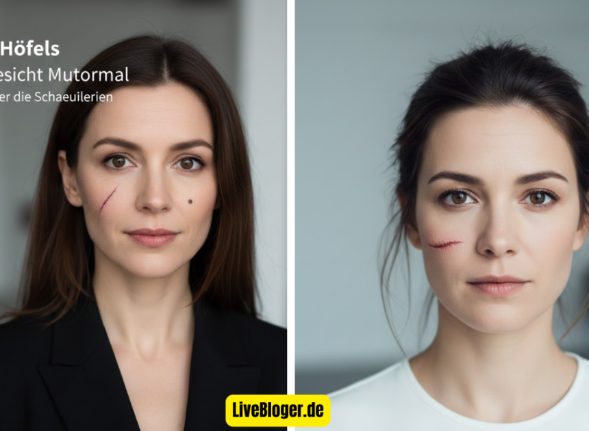 Alwara Höfels Narbe Gesicht Muttermal Wahrheit über die Schauspielerin